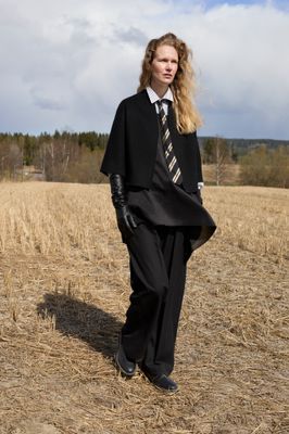 aks label josey silk top